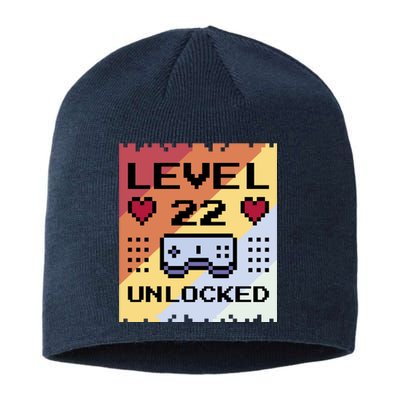 Level 22 Unlocked Birthday Sustainable Beanie