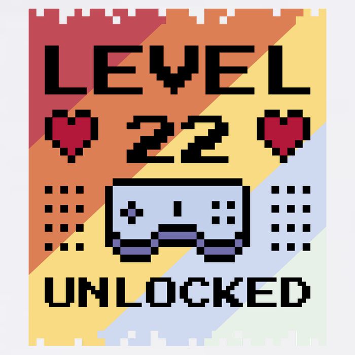Level 22 Unlocked Birthday Cooling Performance Crew T-Shirt