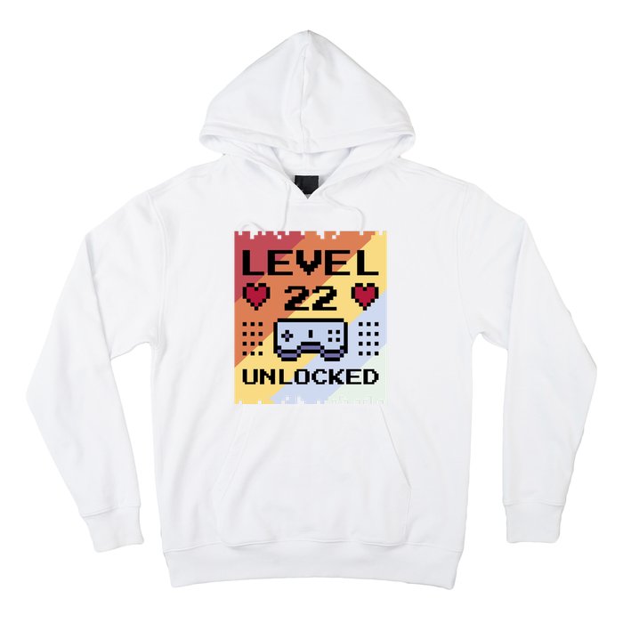 Level 22 Unlocked Birthday Hoodie