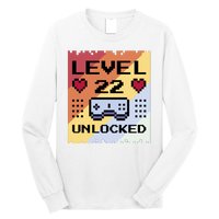 Level 22 Unlocked Birthday Long Sleeve Shirt