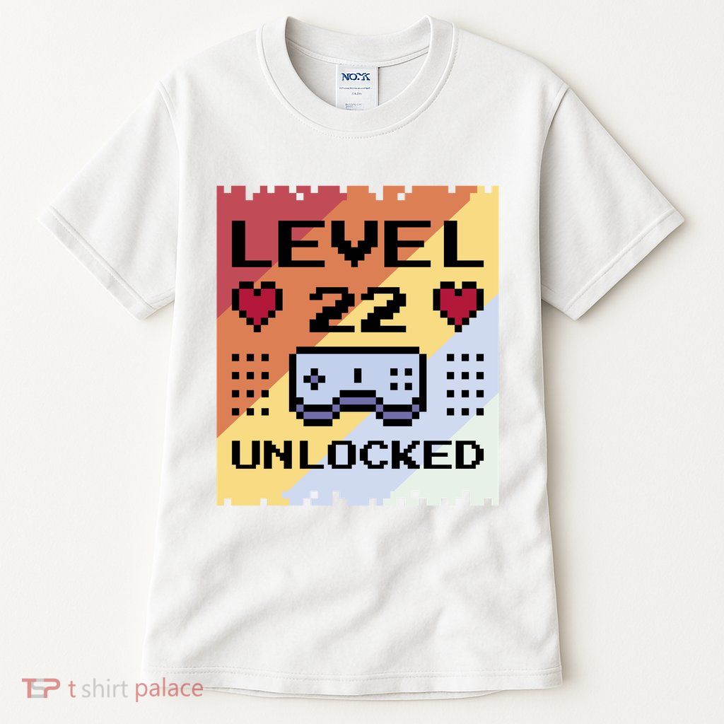 Level 22 Unlocked Birthday Tall T-Shirt