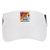 Level 22 Unlocked Birthday Adult Drive Performance Visor