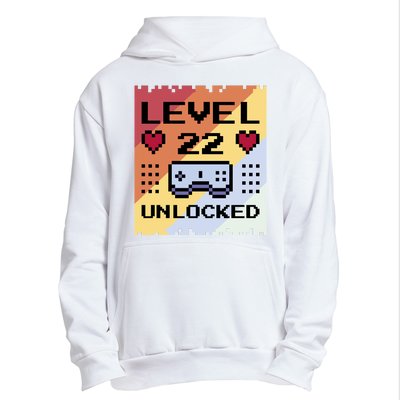 Level 22 Unlocked Birthday Urban Pullover Hoodie