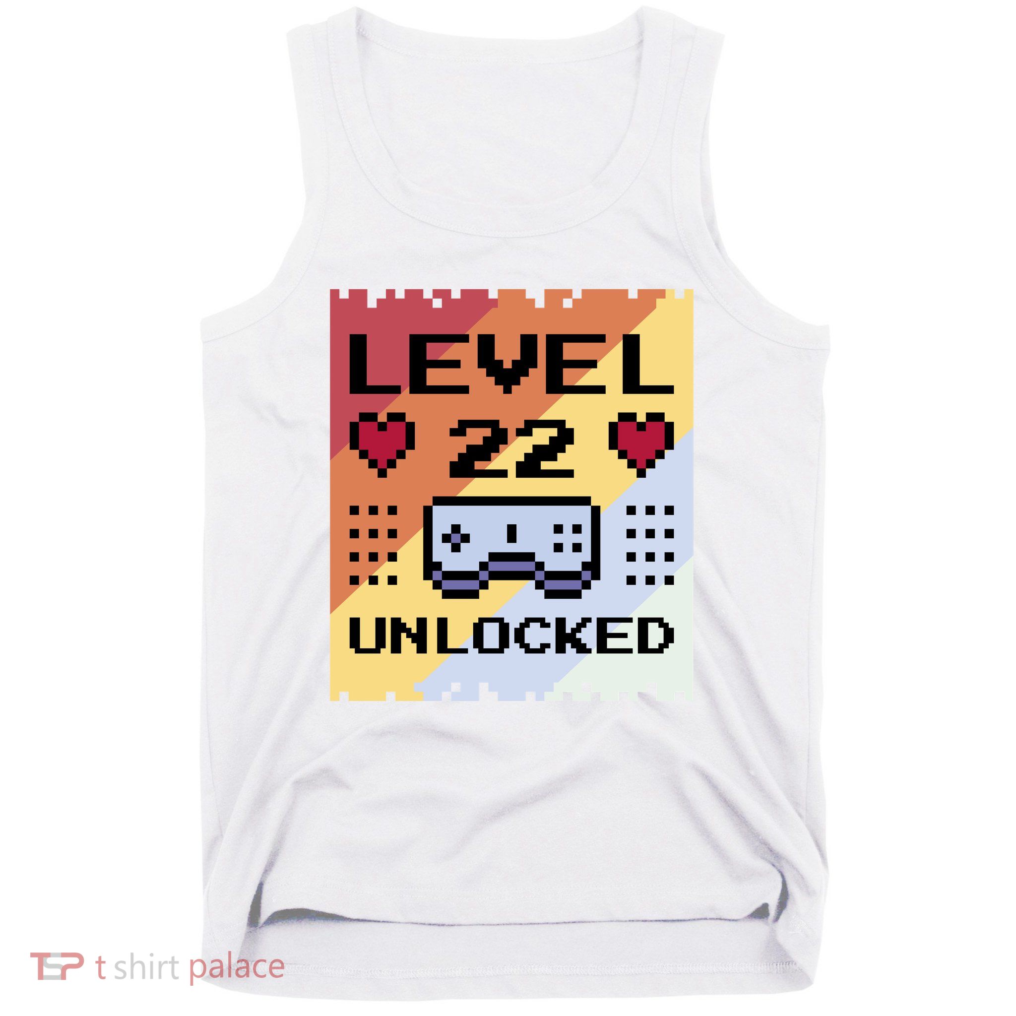 Level 22 Unlocked Birthday Tank Top