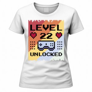 Level 22 Unlocked Birthday Women's T-Shirt