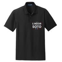 Lindor 25 Vintage Mets Name Political Meme Baseballs Dry Zone Grid Polo