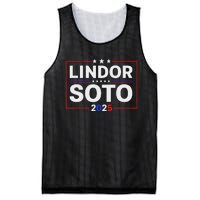 Lindor 25 Vintage Mets Name Political Meme Baseballs Mesh Reversible Basketball Jersey Tank