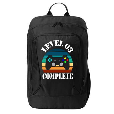 Level 3 Complete Retro Vintage/ 3rd Anniversary Gift/ 3rd Birthday Gift Level3 City Backpack