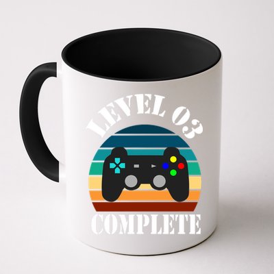 Level 3 Complete Retro Vintage/ 3rd Anniversary Gift/ 3rd Birthday Gift Level3 Mug