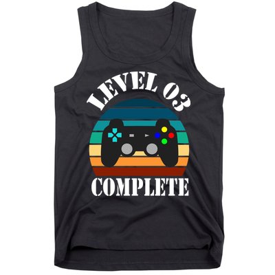 Level 3 Complete Retro Vintage/ 3rd Anniversary Gift/ 3rd Birthday Gift Level3 Tank Top