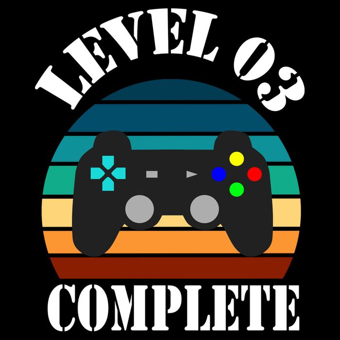Level 3 Complete Retro Vintage/ 3rd Anniversary Gift/ 3rd Birthday Gift Level3 Kids Hoodie