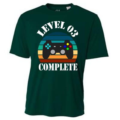 Level 3 Complete Retro Vintage/ 3rd Anniversary Gift/ 3rd Birthday Gift Level3 Cooling Performance Crew T-Shirt