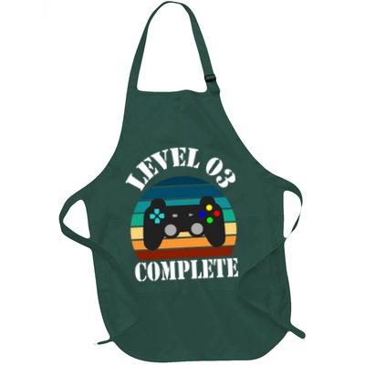 Level 3 Complete Retro Vintage/ 3rd Anniversary Gift/ 3rd Birthday Gift Level3 Apron