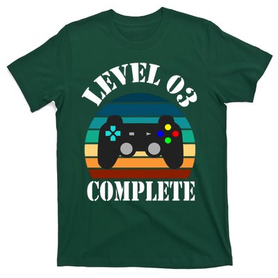 Level 3 Complete Retro Vintage/ 3rd Anniversary Gift/ 3rd Birthday Gift Level3 T-Shirt