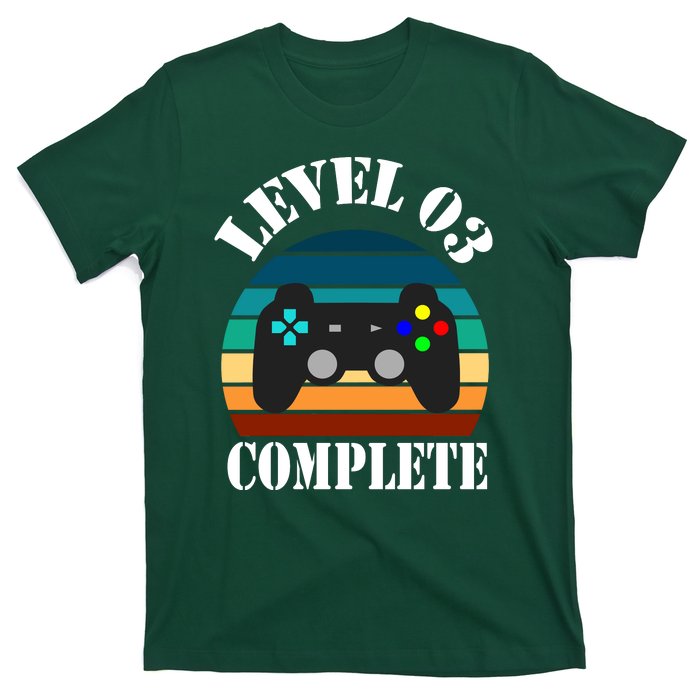 Level 3 Complete Retro Vintage/ 3rd Anniversary Gift/ 3rd Birthday Gift Level3 T-Shirt