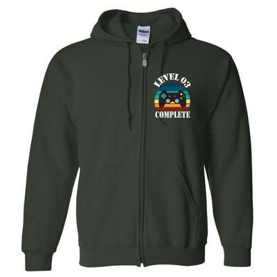 Level 3 Complete Retro Vintage/ 3rd Anniversary Gift/ 3rd Birthday Gift Level3 Full Zip Hoodie