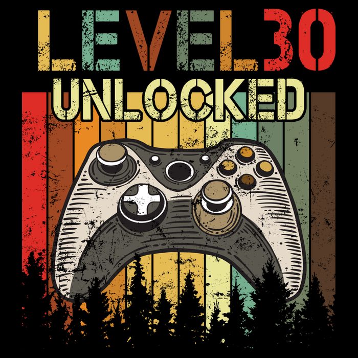 Level 30 Unlocked Video Game 30th Birthday Impact Tech Backpack