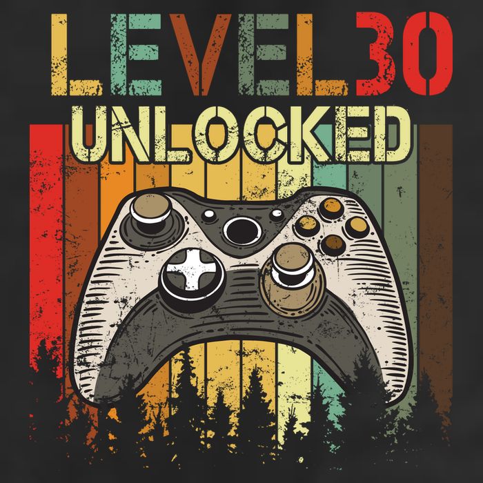 Level 30 Unlocked Video Game 30th Birthday Hat