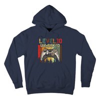 Level 30 Unlocked Video Game 30th Birthday Hoodie