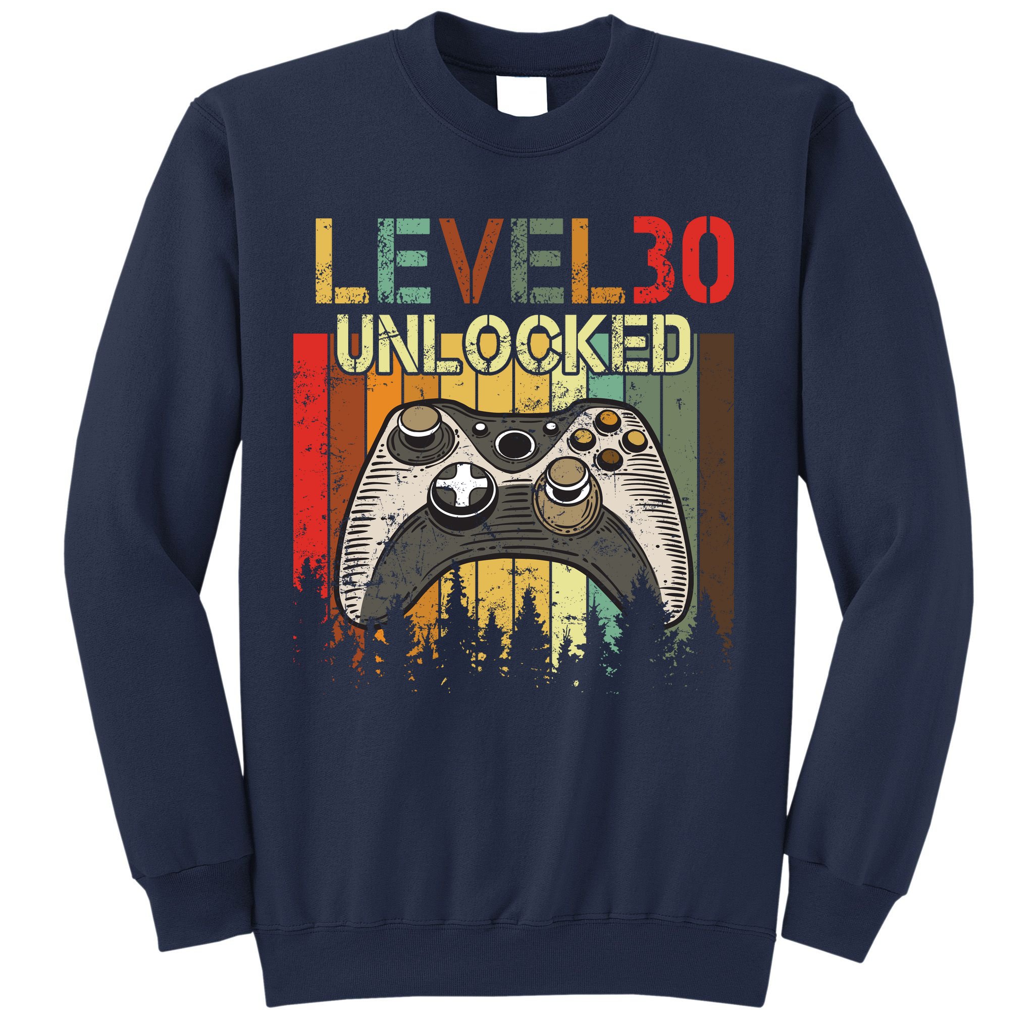 Level 30 Unlocked Video Game 30th Birthday Sweatshirt