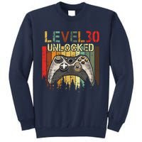 Level 30 Unlocked Video Game 30th Birthday Sweatshirt