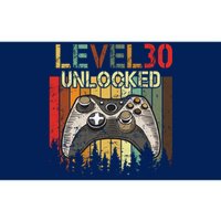 Level 30 Unlocked Video Game 30th Birthday Bumper Sticker