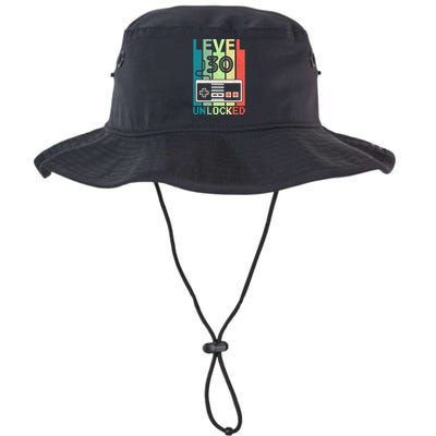 Level 30 Unlocked Video Gamer 30th Birthday Gifts Legacy Cool Fit Booney Bucket Hat