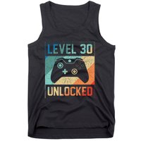 Level 30 Unlocked Video Gamer 30th Birthday Gifts Tank Top