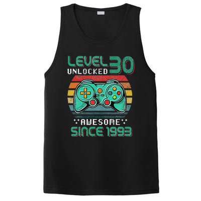 Level 30 Unlocked Awesome 1993 Video Game 30th Birthday Gift PosiCharge Competitor Tank