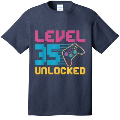 Level 35 unlocked Gaming Birthday T-Shirt