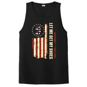 Legend 45 47 President Flag Usa Let Me Get My Shoes PosiCharge Competitor Tank