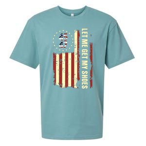 Legend 45 47 President Flag Usa Let Me Get My Shoes Sueded Cloud Jersey T-Shirt