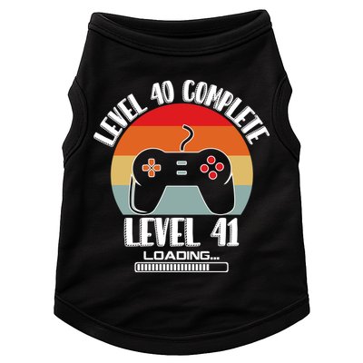 Level 40 Complete Level 41 Loading Vintage Birthday Video Game Doggie Tank