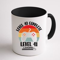 Level 40 Complete Level 41 Loading Vintage Birthday Video Game Mug