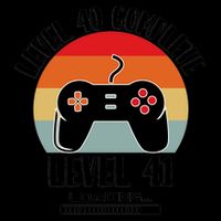 Level 40 Complete Level 41 Loading Vintage Birthday Video Game Mug