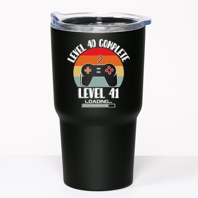 Level 40 Complete Level 41 Loading Vintage Birthday Video Game Tumbler