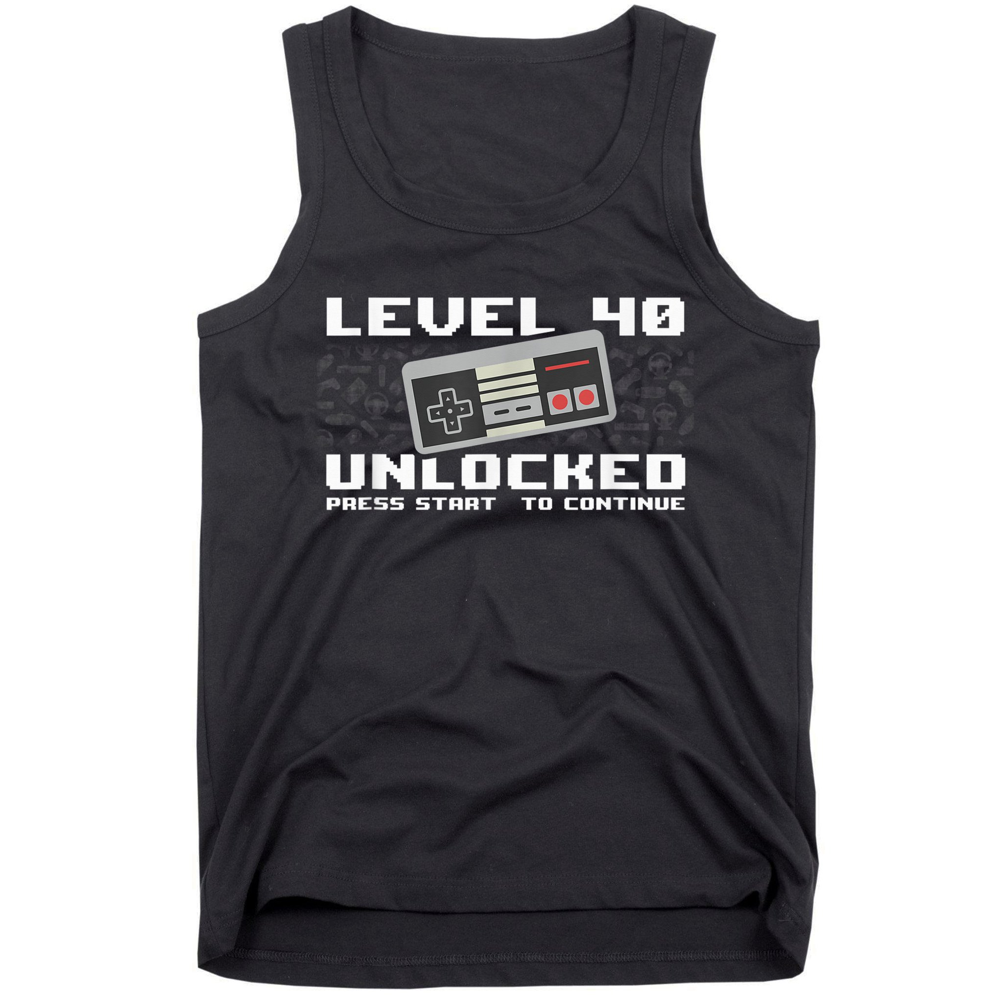 Level 40 Complete 1981 Gamer 40th Birthday Tank Top