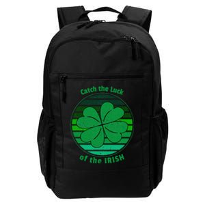 Lucky 4 Leaf Clover Sunset Saint Patrick's Day Daily Commute Backpack