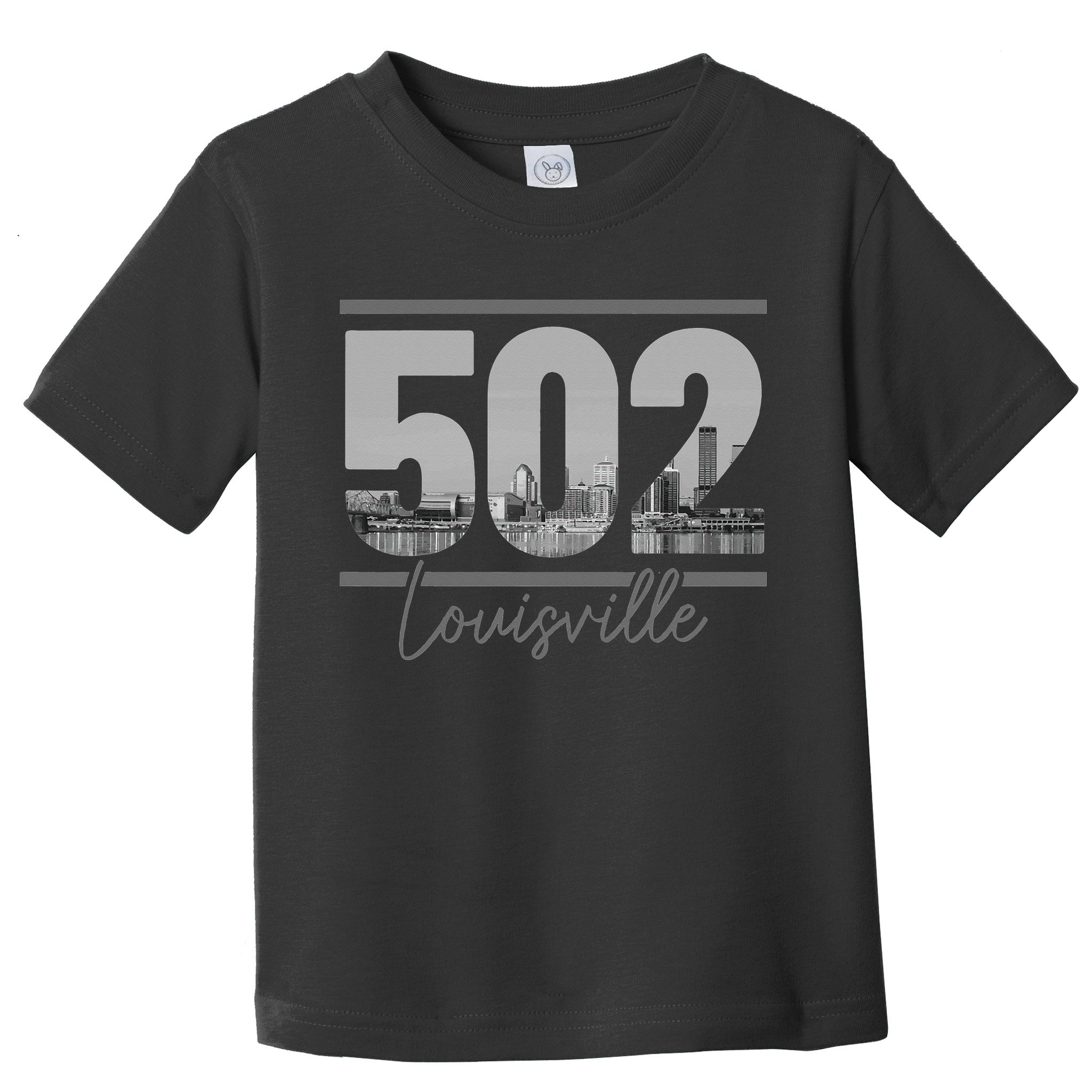 Louisville 502 Area Code Skyline Kentucky Pride Vintage Toddler T-Shirt