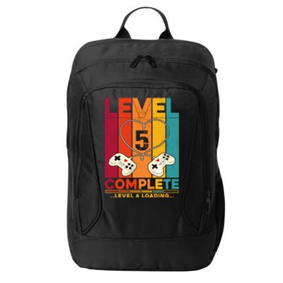 Level 5 Complete Level 6 Loading Video Gamer Anniversary Gift City Backpack