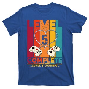 Level 5 Complete Level 6 Loading Video Gamer Anniversary Gift T-Shirt