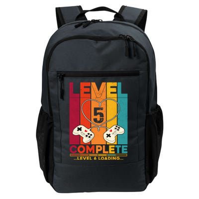 Level 5 Complete Level 6 Loading Video Gamer Anniversary Gift Daily Commute Backpack