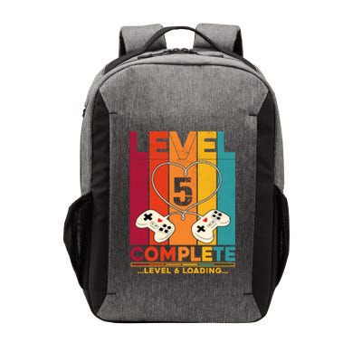 Level 5 Complete Level 6 Loading Video Gamer Anniversary Gift Vector Backpack