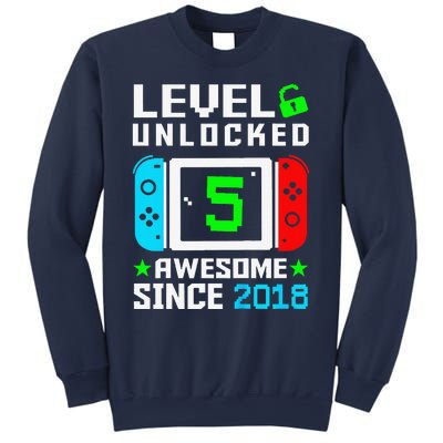 Level 5 Unlocked 5th Birthday 5 Year Old Gift Gamer Sweatshirt