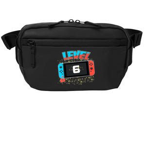 Level 6 Birthday Boy 6 Years Old Video Games Crossbody Pack