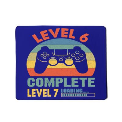 Level 6 Complete Level 7 Loading 6th Birthday Video Gamer Gift Mousepad