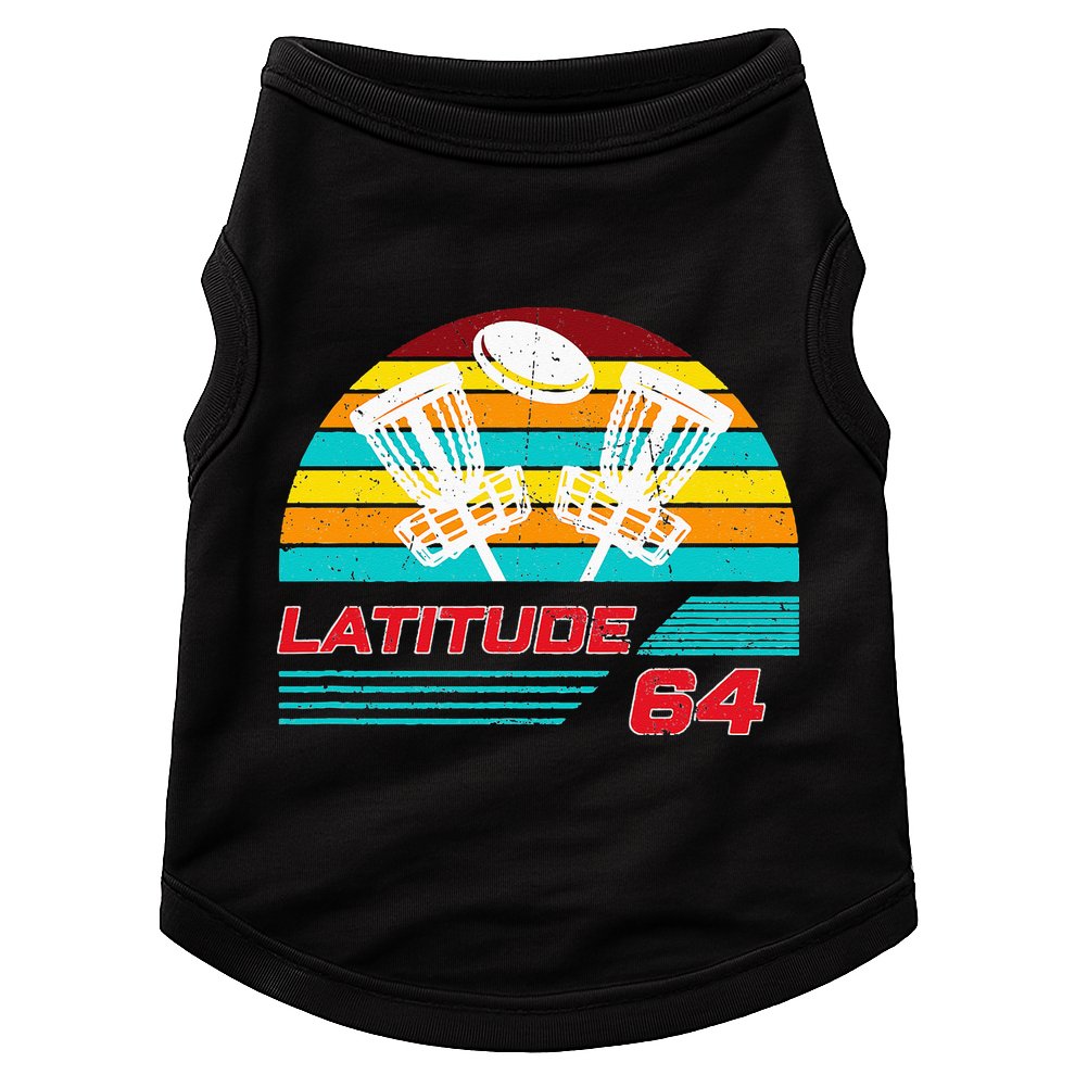 Latitude 64 Disc Golf Retro Vintage Doggie Tank