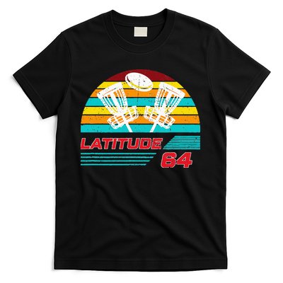 Latitude 64 Disc Golf Retro Vintage T-Shirt