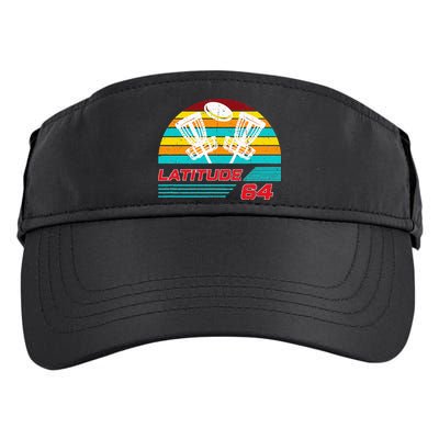 Latitude 64 Disc Golf Retro Vintage Adult Drive Performance Visor