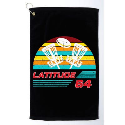 Latitude 64 Disc Golf Retro Vintage Golf Towel